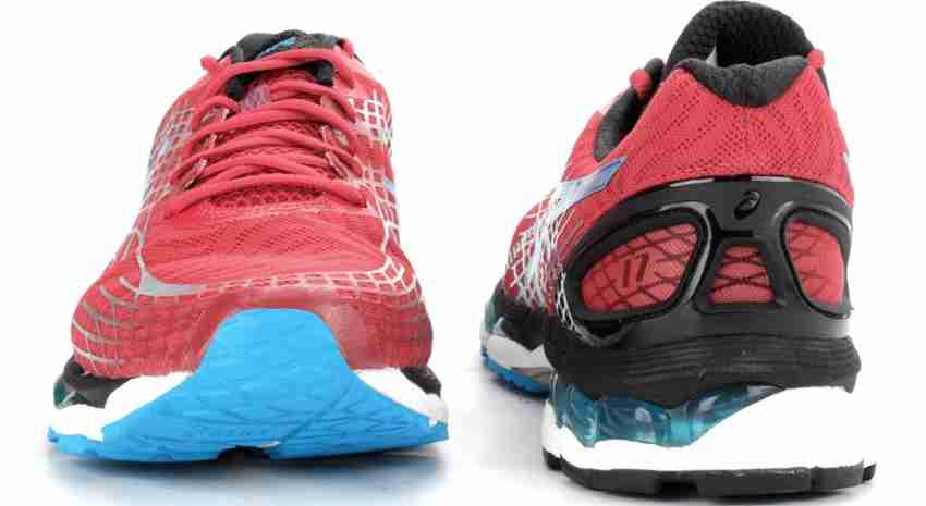 Asics gel nimbus on sale 17 kids red