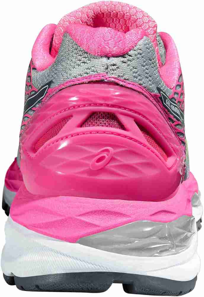 Asics GEL NIMBUS 18 Running Shoes For Women Buy SILVER TITANIUM