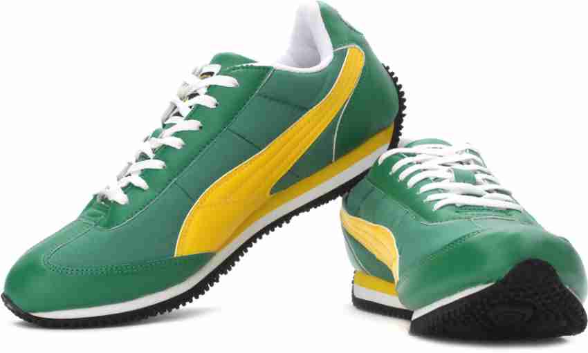 Puma whirlwind green yellow best sale