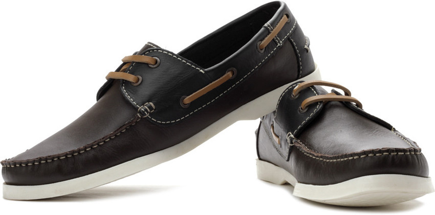 United Colors of Benetton Boat Shoes For Men Buy Navy Blue Dark