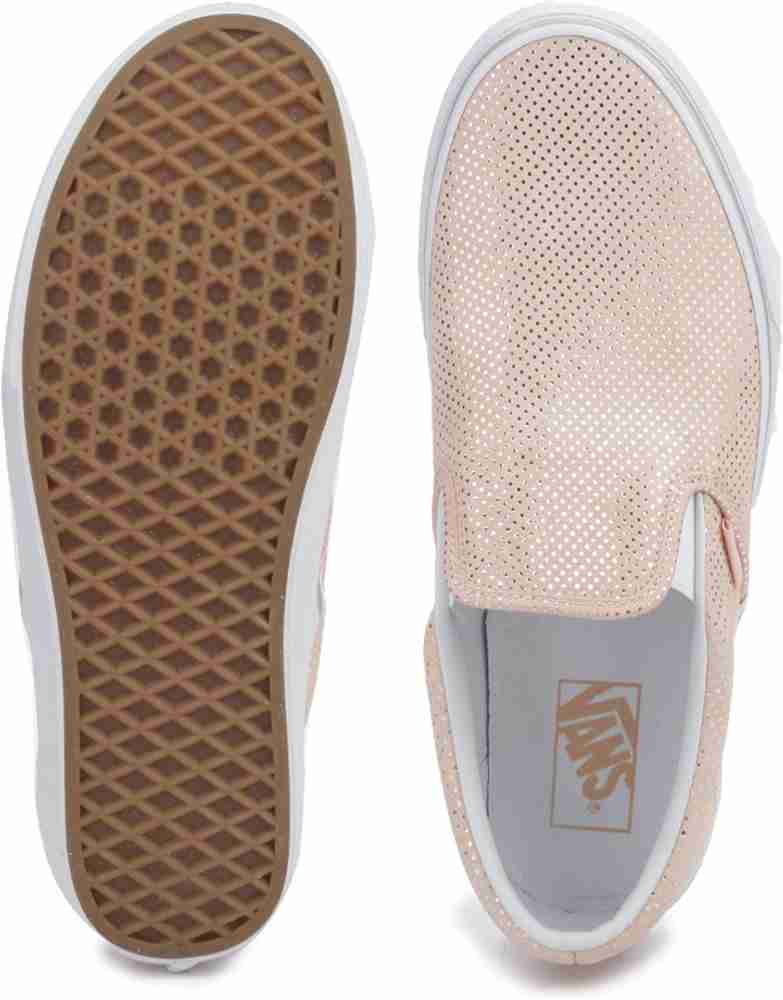 VANS CLASSIC SLIP ON Loafers For Men Buy METALLIC DOTS ROSE SPANISH VILLA Color VANS CLASSIC SLIP ON Loafers For Men Online at Best Price Shop Online for Footwears in India Flipkart