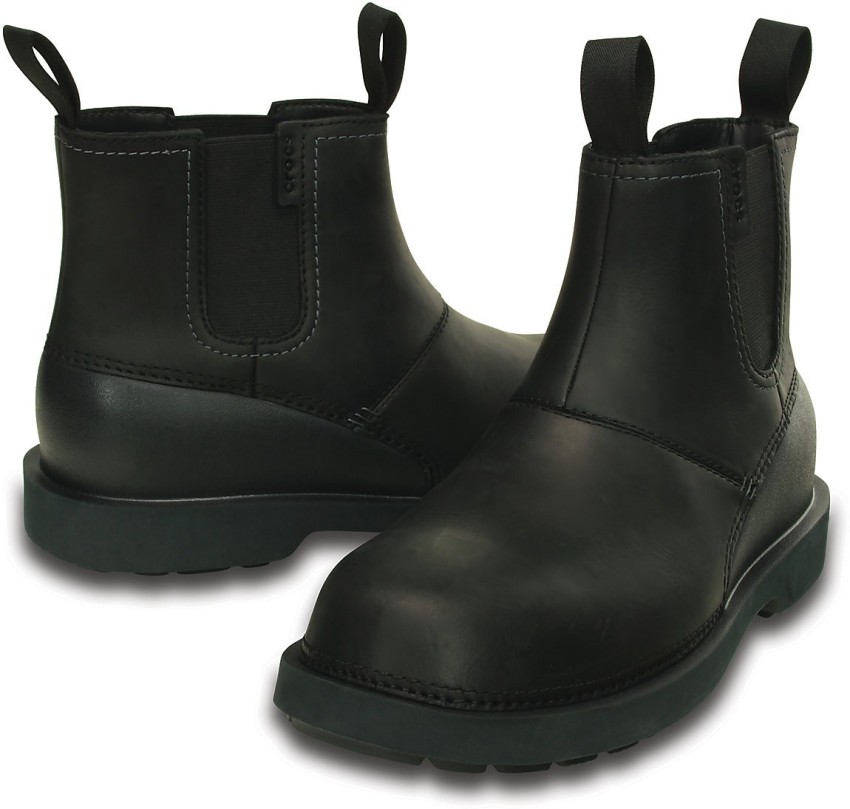 Crocs work outlet boots steel toe