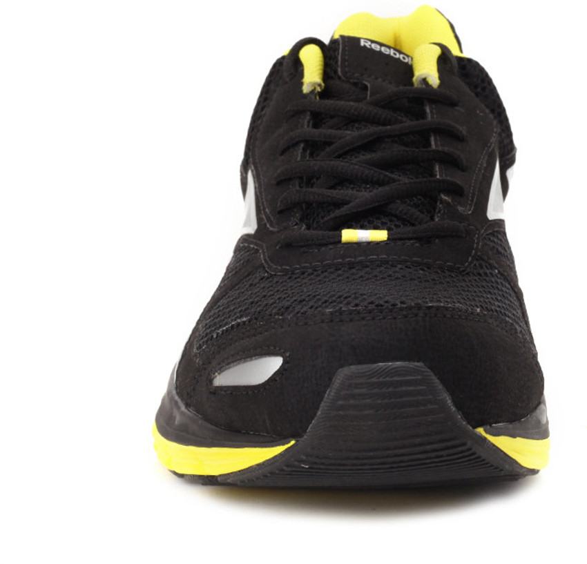 reebok black and yellow shoes