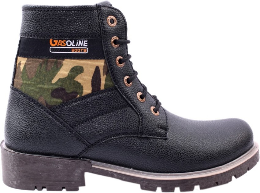 Gasoline steel toe on sale boots