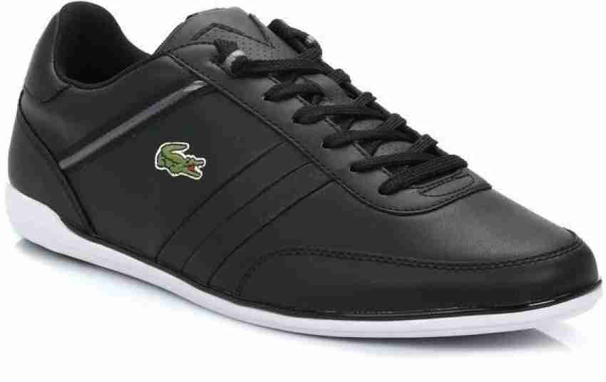 LACOSTE Mens Black Dark Grey Giron HTB Trainers Casual Shoes For Men Buy Black Color LACOSTE Mens Black Dark Grey Giron HTB Trainers Casual Shoes For Men Online at