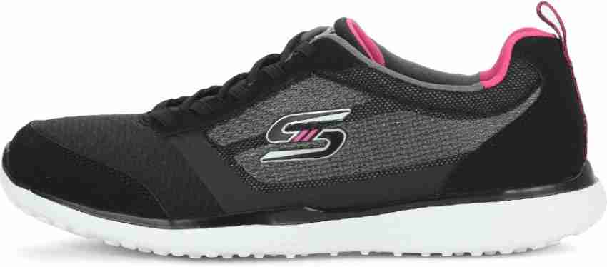 Skechers microburst flat hot sale gore women's shoes