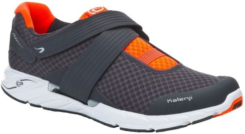 KALENJI by Decathlon Eliofeet Grey Red Running Shoes For Men