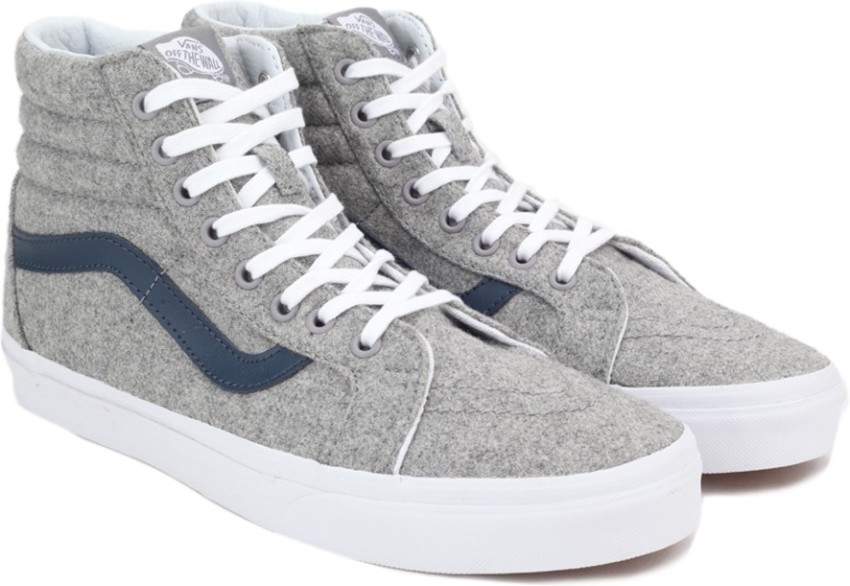 VANS SK8 Hi Reissue Sneakers For Men Buy Grey Color VANS SK8 Hi