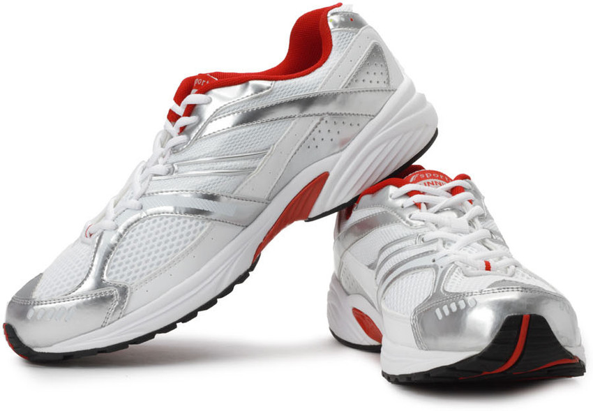 Fsports Victory Running Shoes For Men Buy White Red Color