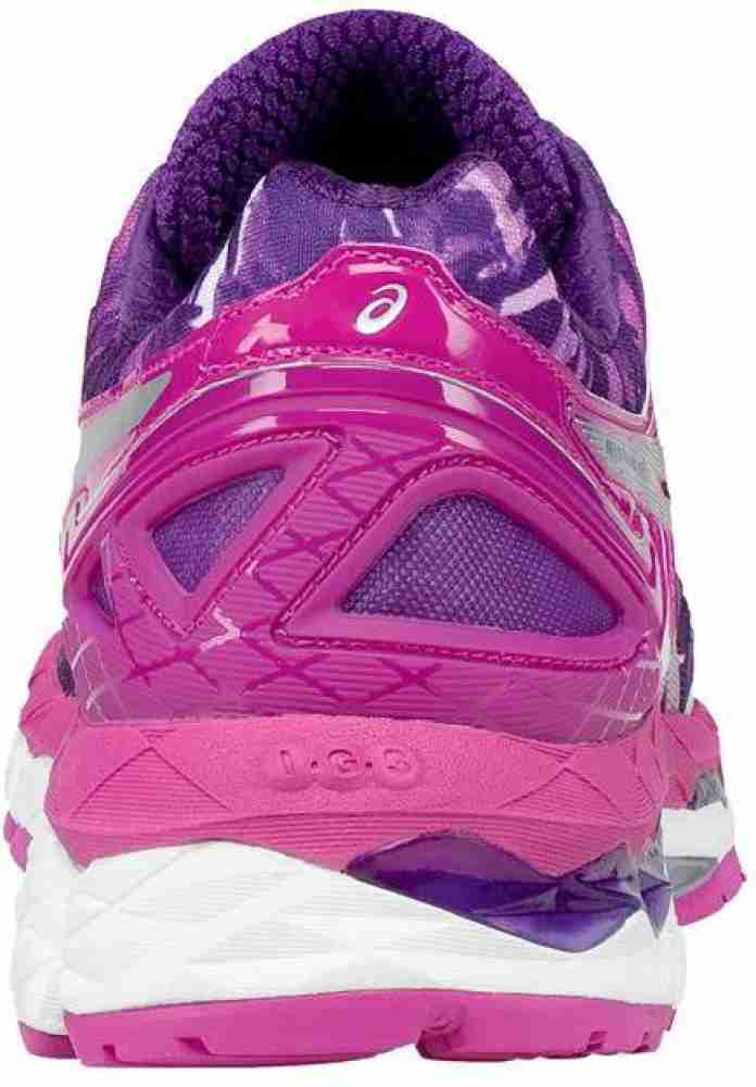 Asics Gel Kayano 22 Women Running Shoes For Women Buy Purple Silver Pink Glow Color Asics Gel Kayano 22 Women Running Shoes For Women Online at Best Price Shop Online for Footwears in India Flipkart.c...