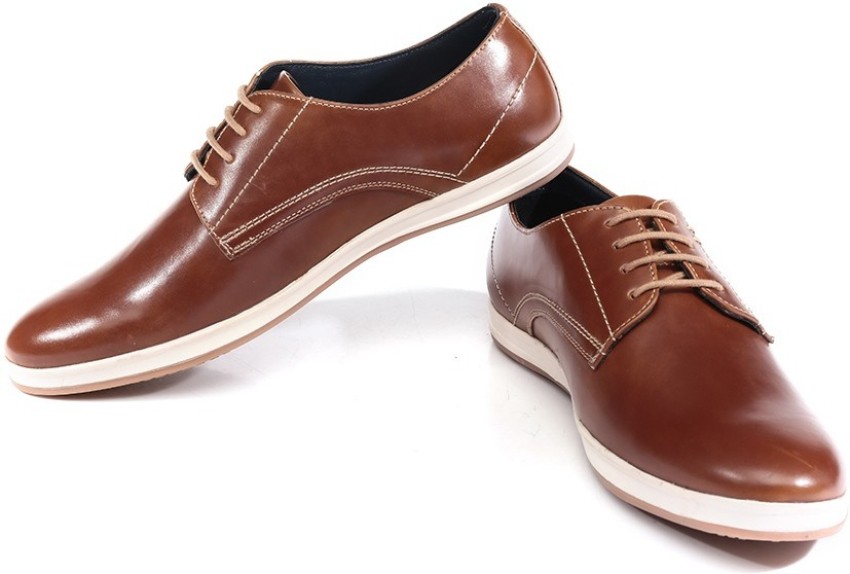 High sierra men's leather hot sale shoes