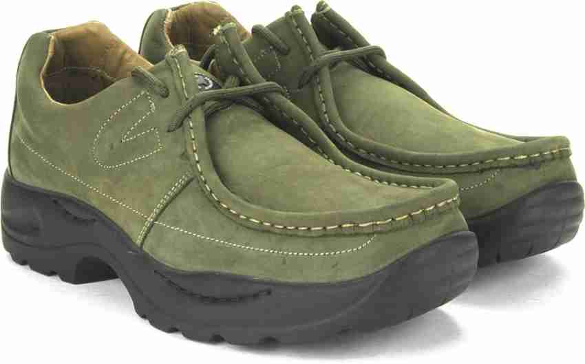 Woodland shoes best sale green colour