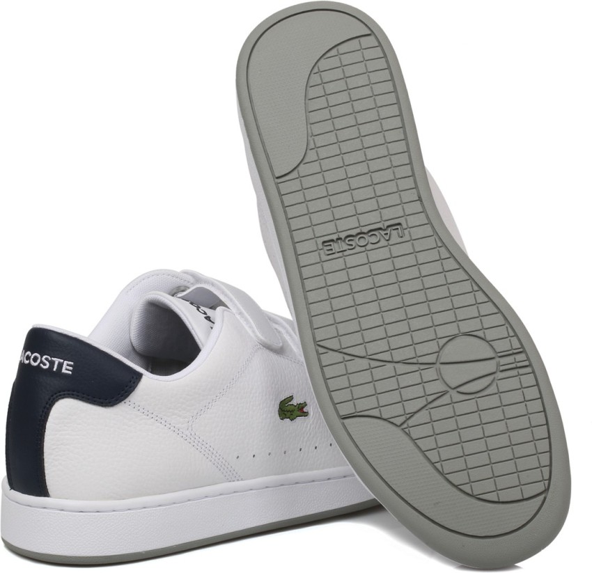 Lacoste camden cheap velcro trainers