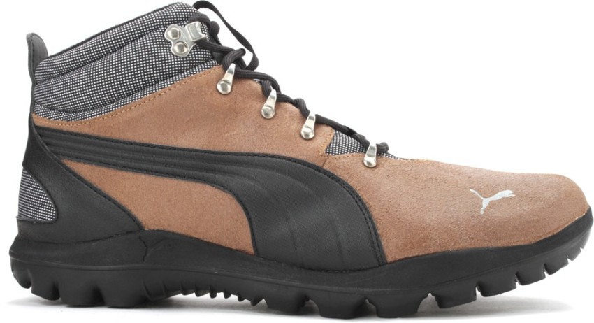 PUMA Silicis Mid DP Outdoor Shoes For Men Buy fossil chestnut