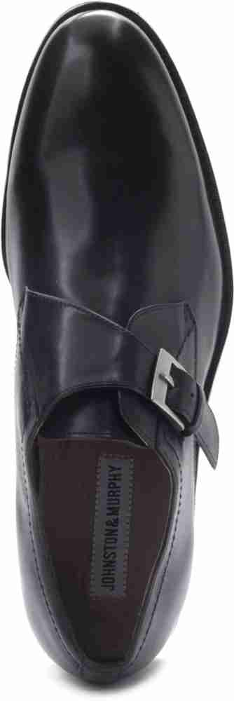 Johnston Murphy Tyndall Monk Genuine Leather Monk Strap Shoes For Men Buy Black Color Johnston Murphy Tyndall Monk Genuine Leather Monk Strap Shoes For Men Online at Best Price