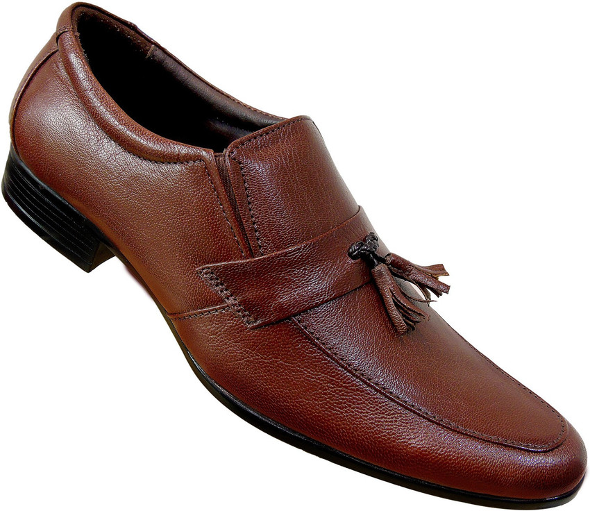 Tan formal shoes hotsell flipkart