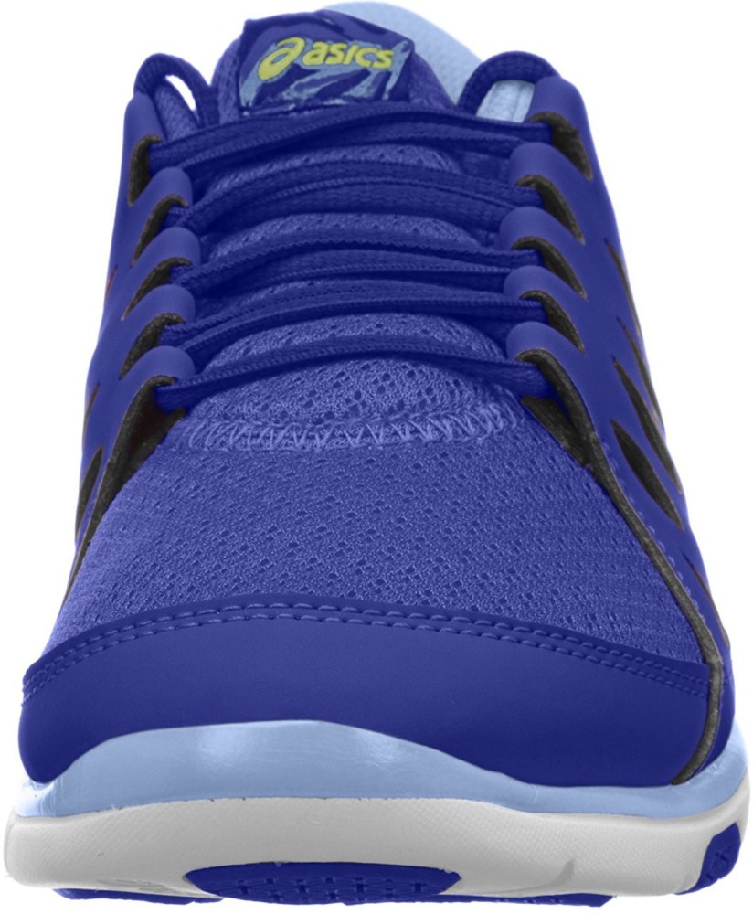 Asics GEL FIT TEMPO 2 Running Shoes For Women Buy BLUE PURPLE WHITE BLUE BELL Color Asics GEL FIT TEMPO 2 Running Shoes For Women Online at Best Price Shop Online for Footwears in