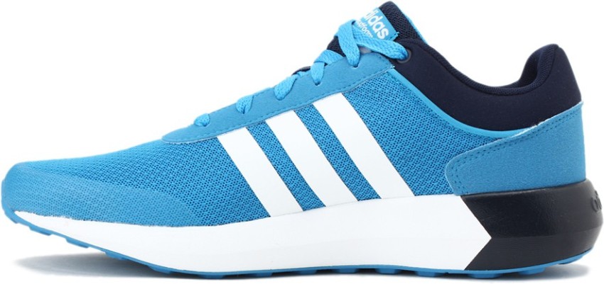 Adidas cloudfoam race clearance blue