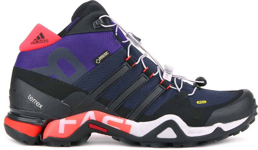 ADIDAS Terrex Fast R Mid Gtx Hiking Trekking Shoes For Men Buy Conavy Cblack Clonix Color ADIDAS Terrex Fast R Mid Gtx Hiking Trekking Shoes For Men Online at
