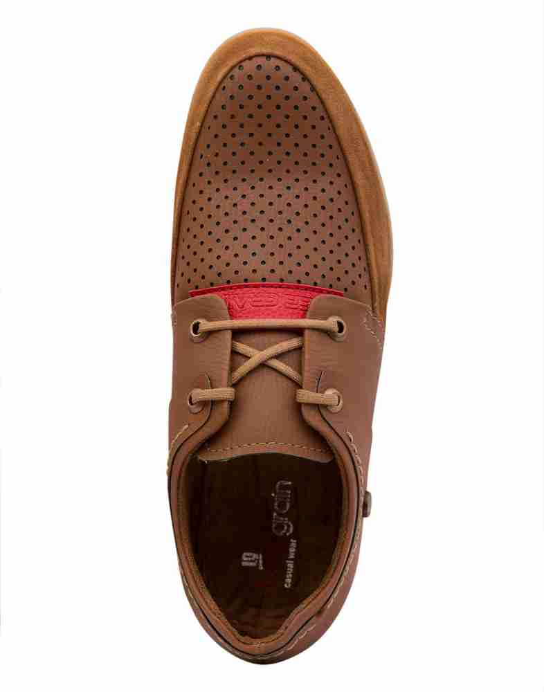 Lee Grain 7051 Casual Shoes For Men Buy Tan Color Lee Grain 7051
