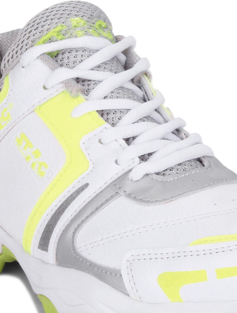 STAG T20 Cricket Shoes For Men Buy White Green Color STAG T20 Cricket Shoes For Men Online at Best Price Shop Online for Footwears in India Flipkart