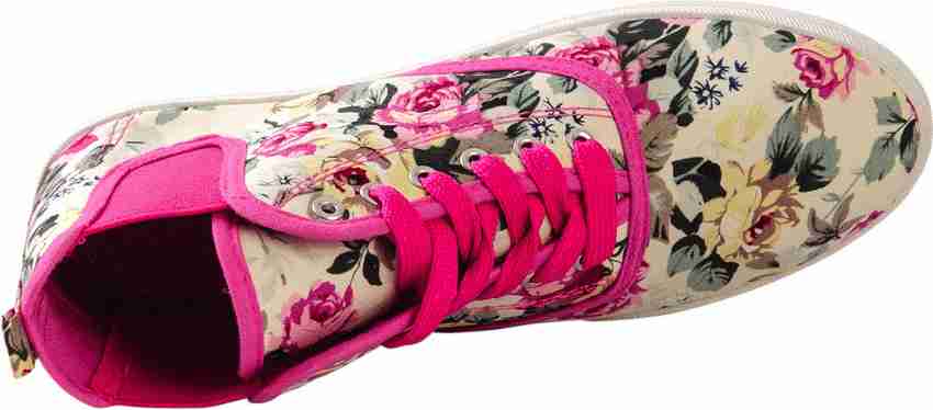 Khadim s Floral Print Sneakers For Women Buy Multicolor Color Khadim s Floral Print Sneakers For Women Online at Best Price Shop Online for Footwears in India Flipkart