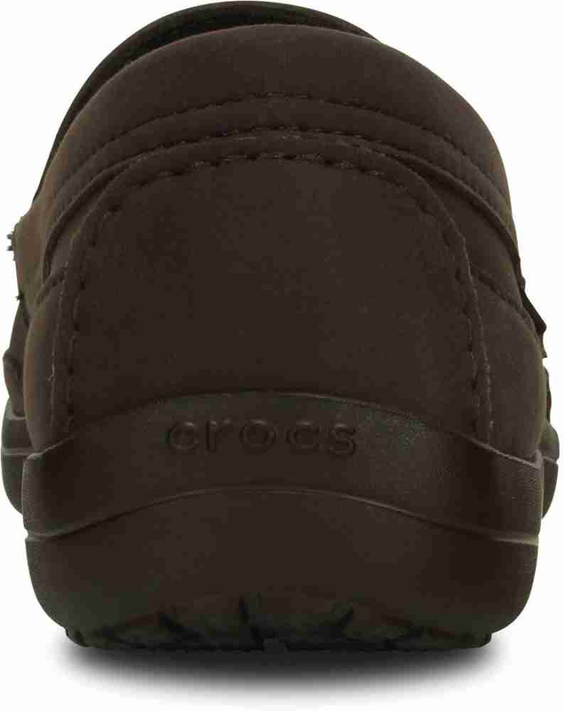 Crocs Wrap outlet Colorlite Loafer in Mahogany