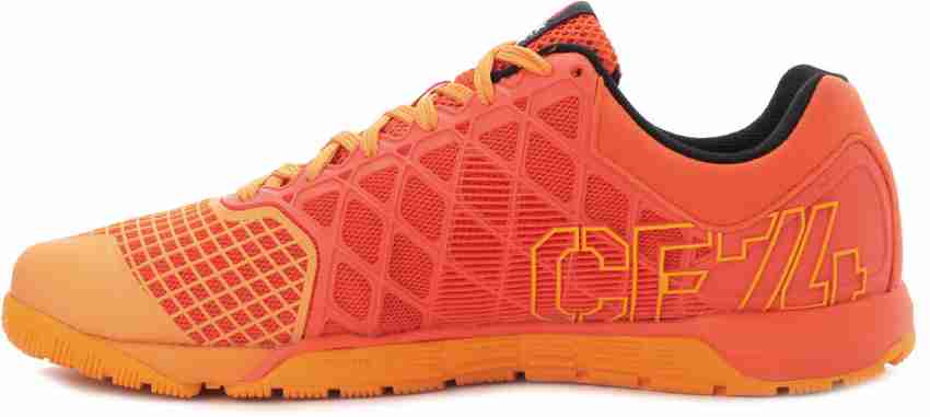 Reebok crossfit shop shoes orange
