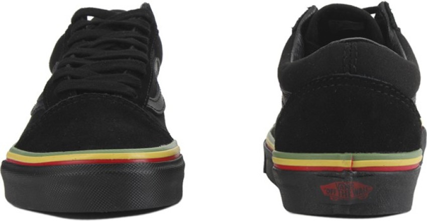 Rasta vans old on sale skool