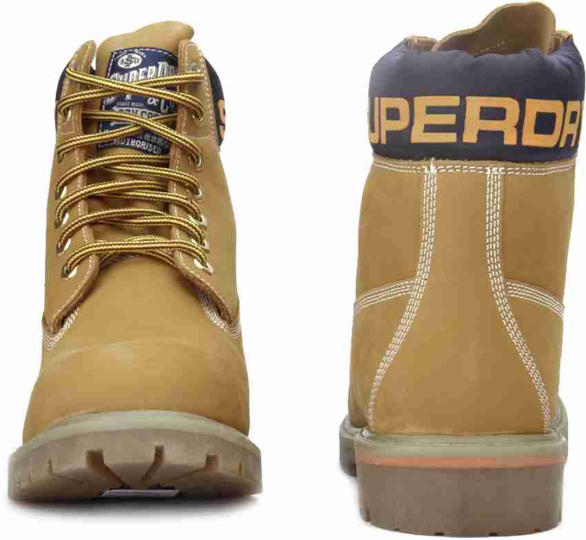 Superdry mens biker on sale boots