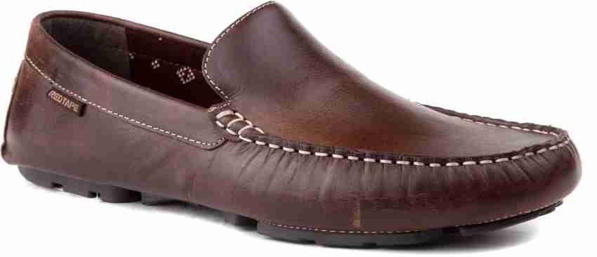 Red tape loafers on sale flipkart