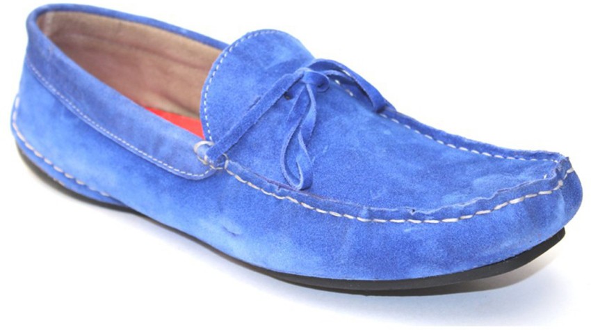 Electric blue loafers online