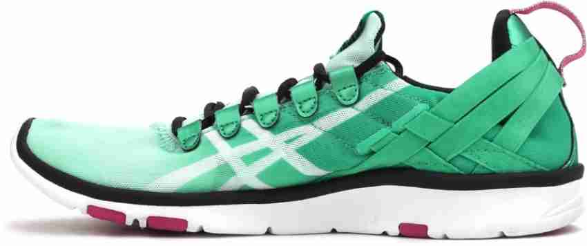 Asics GEL FIT SANA Gym and Training For Women Buy MINT WHITE BLACK Color Asics GEL FIT SANA Gym and Training For Women Online at Best Price Shop Online for Footwears in India