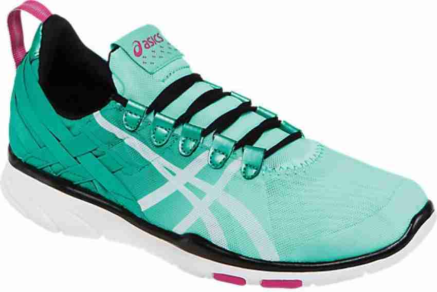 Asics GEL FIT SANA Gym and Training For Women Buy MINT WHITE BLACK Color Asics GEL FIT SANA Gym and Training For Women Online at Best Price Shop Online for Footwears in India