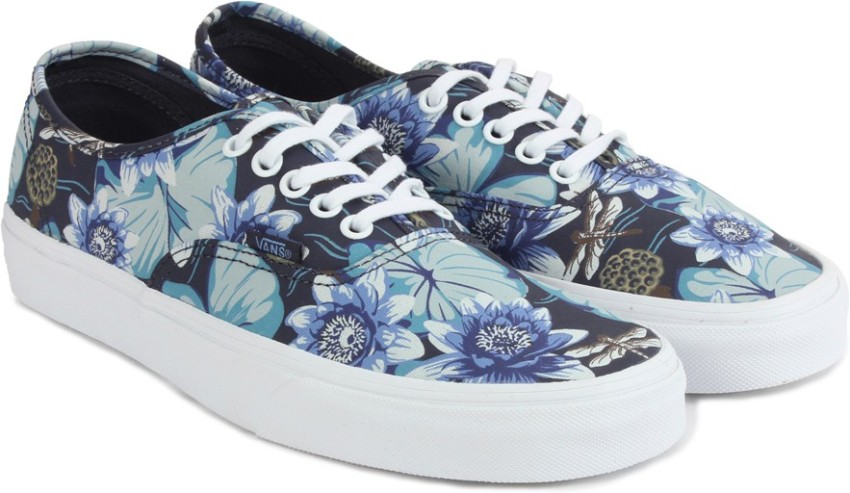 Floral on sale sneakers vans