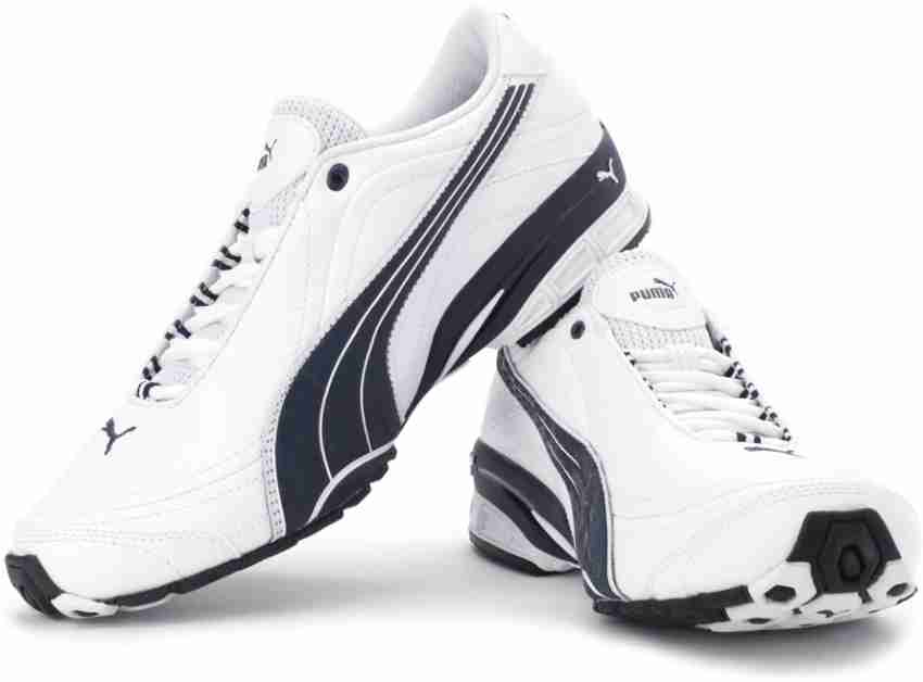 Puma tazon hot sale white sports shoes