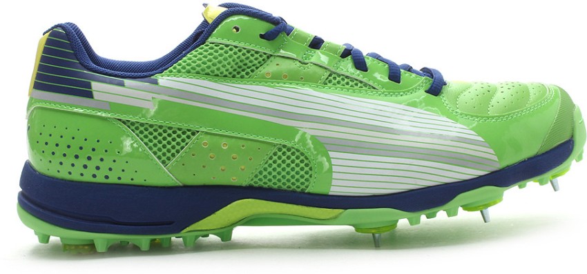 Puma evospeed sales cricket shoes green