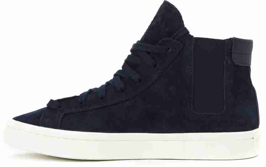 ADIDAS ORIGINALS COURTVANTAGE SLIP MID W Mid Ankle Sneakers For Women Buy CONAVY CONAVY OWHITE Color ADIDAS ORIGINALS COURTVANTAGE SLIP MID W Mid Ankle Sneakers For Women Online at Best Price Shop