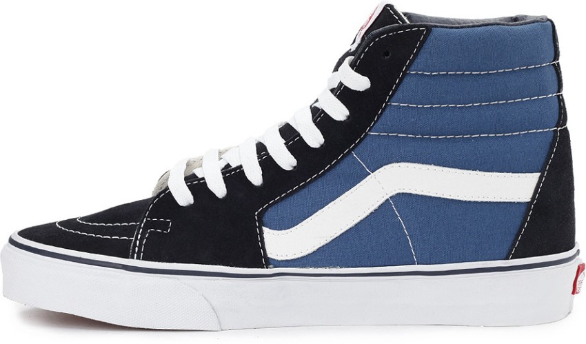 Black and 2024 navy blue vans