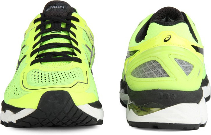 Asics GEL KAYANO 22 Running Shoe For Men Buy FLASH YELLOW BLACK SILVER Color Asics GEL KAYANO 22 Running Shoe For Men Online at Best Price Shop Online for Footwears in India Flipkart