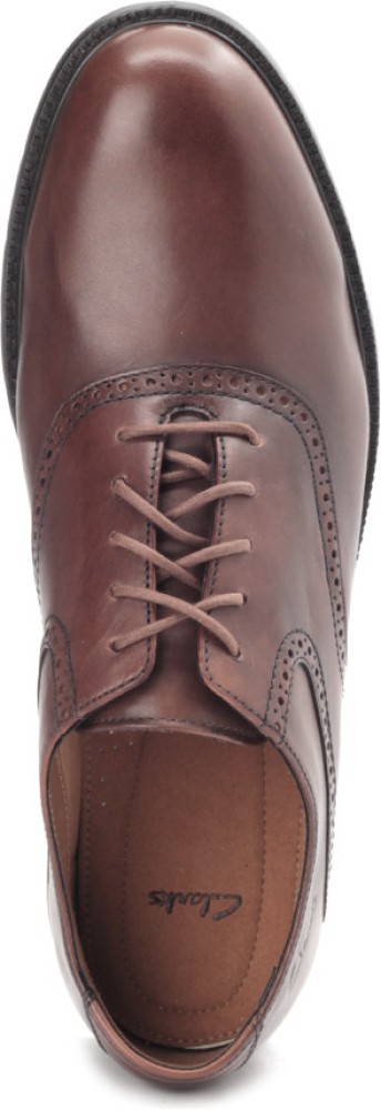 CLARKS Bilton Forge Lace Up Shoes For Men Buy Brown Color CLARKS Bilton Forge Lace Up Shoes For Men Online at Best Price Shop Online for Footwears in India Flipkart