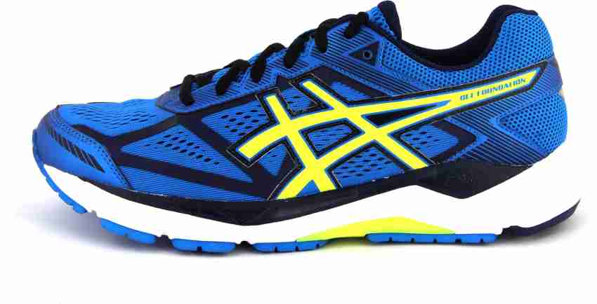 Asics Gel Foundation 12 Men Running Shoes For Men Buy Electric