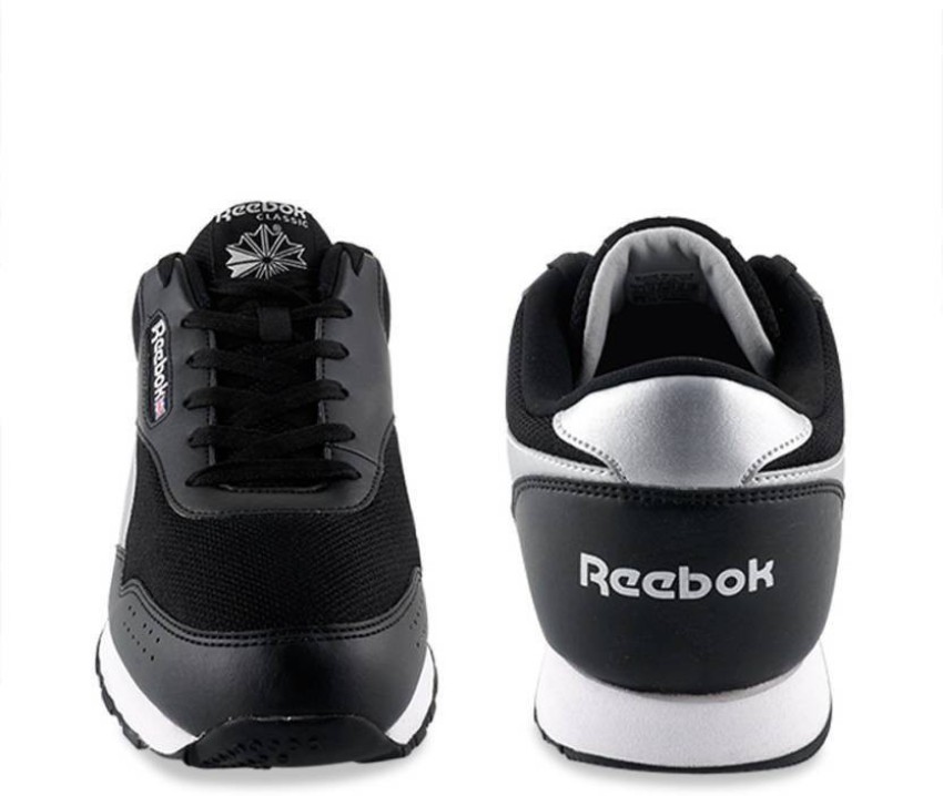 reebok classic protonium sneakers (black)