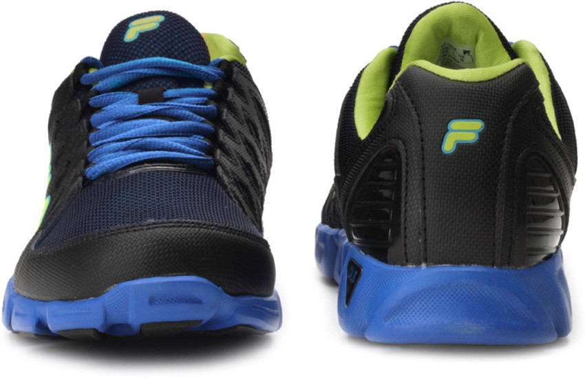 FILA Mediator Running Shoes For Men Buy Black Blue Color FILA