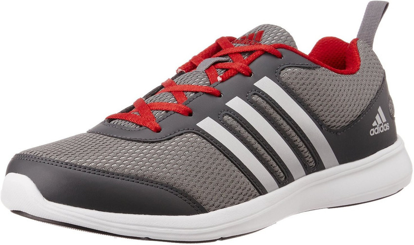 adidas yking dark grey running shoes