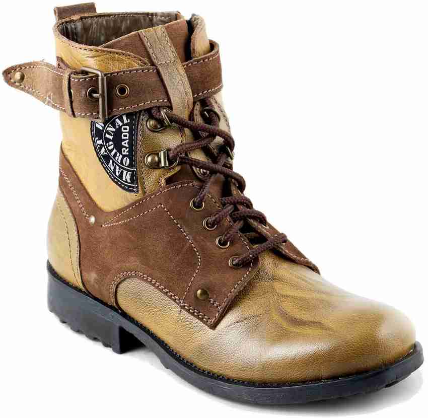 Richfield Rado Zeus Teak Boots For Men Buy Teak Color Richfield Rado Zeus Teak Boots For Men Online at Best Price Shop Online for Footwears in India Flipkart