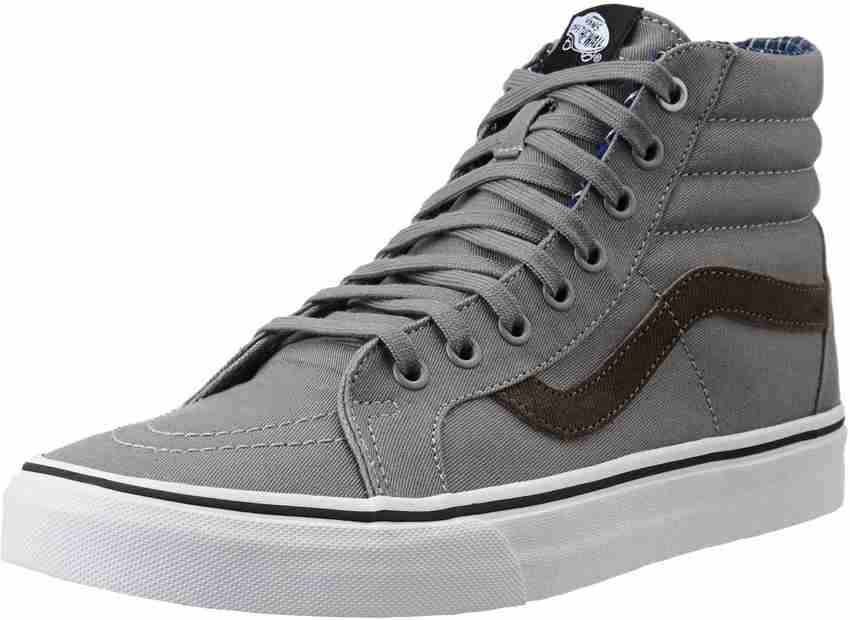 Grey vans high tops mens new arrivals