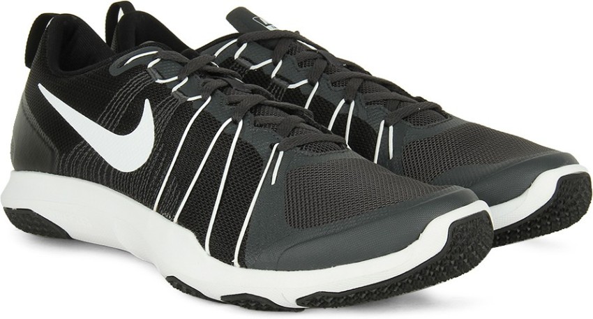 NIKE FLEX TRAIN AVER Men Running Shoes For Men Buy ANTRACITE WHITE BLACK ANTRHRACIT NOIR BLANC Color NIKE FLEX TRAIN AVER Men Running Shoes For Men Online at Best Price Shop Online for Footwears