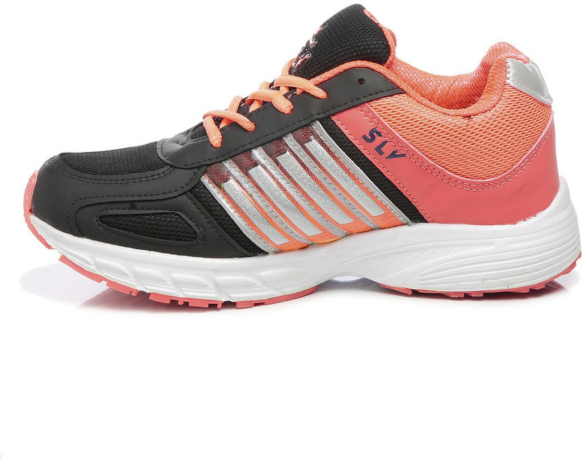 SLV Nissan Black EnglishRed 6 Running Shoes For Men Buy