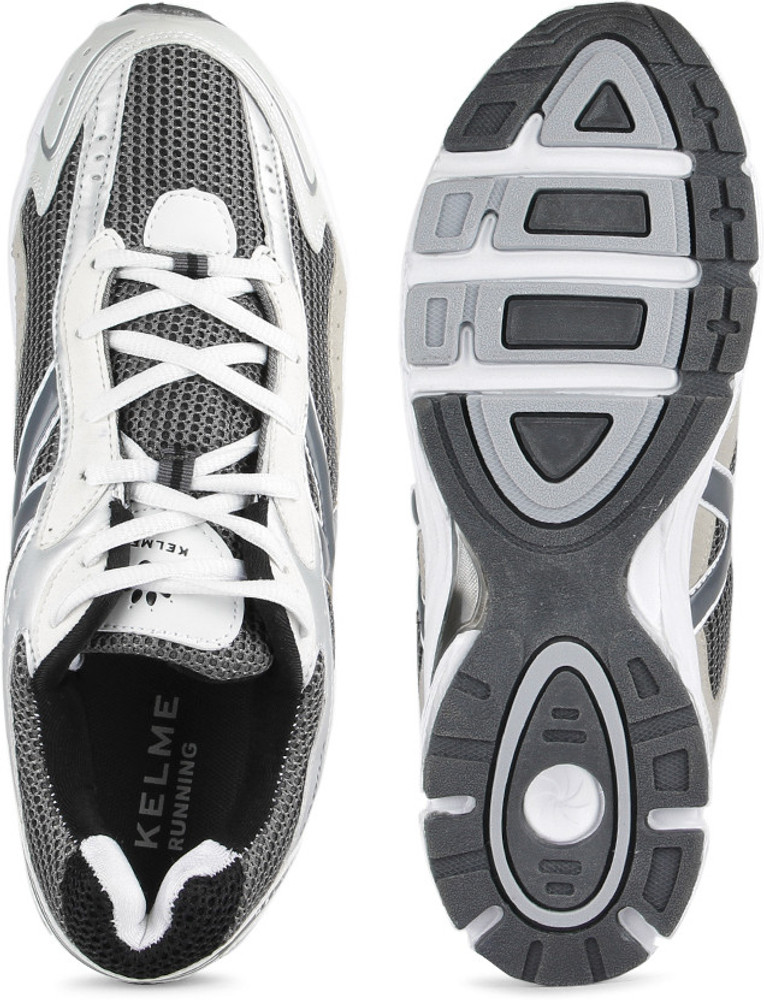 Kelme Radius Running Shoes For Men Buy D.Grey White Color Kelme